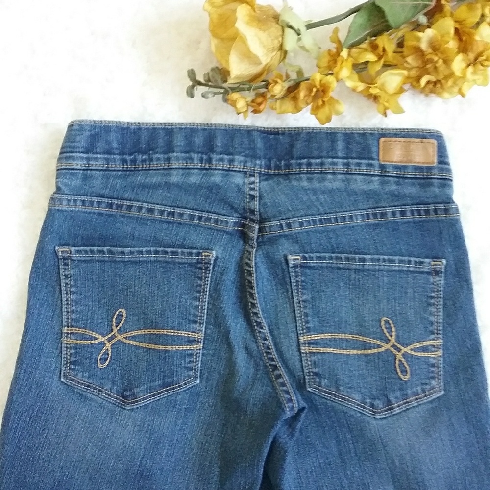 Levi's Denizen Modern Pull-on Crop Girls Jeans - Picture 2 of 7